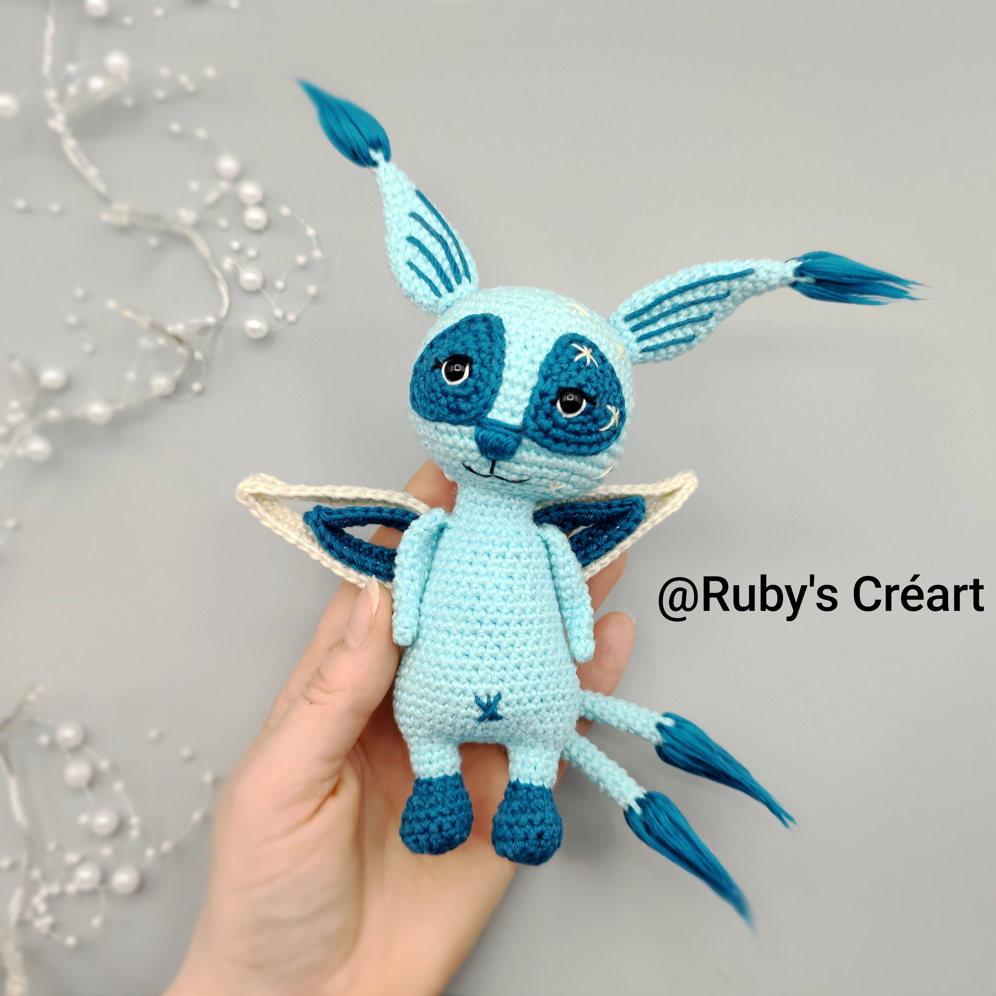 Tutoriel au crochet étoile créature fantastique de l air