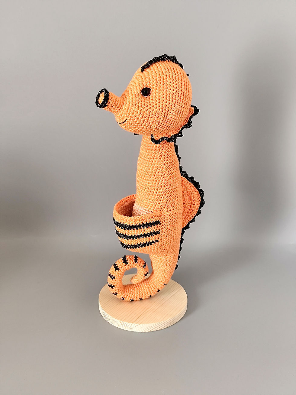 Miniature : Tutoriel au crochet Récif le papa hippocampe