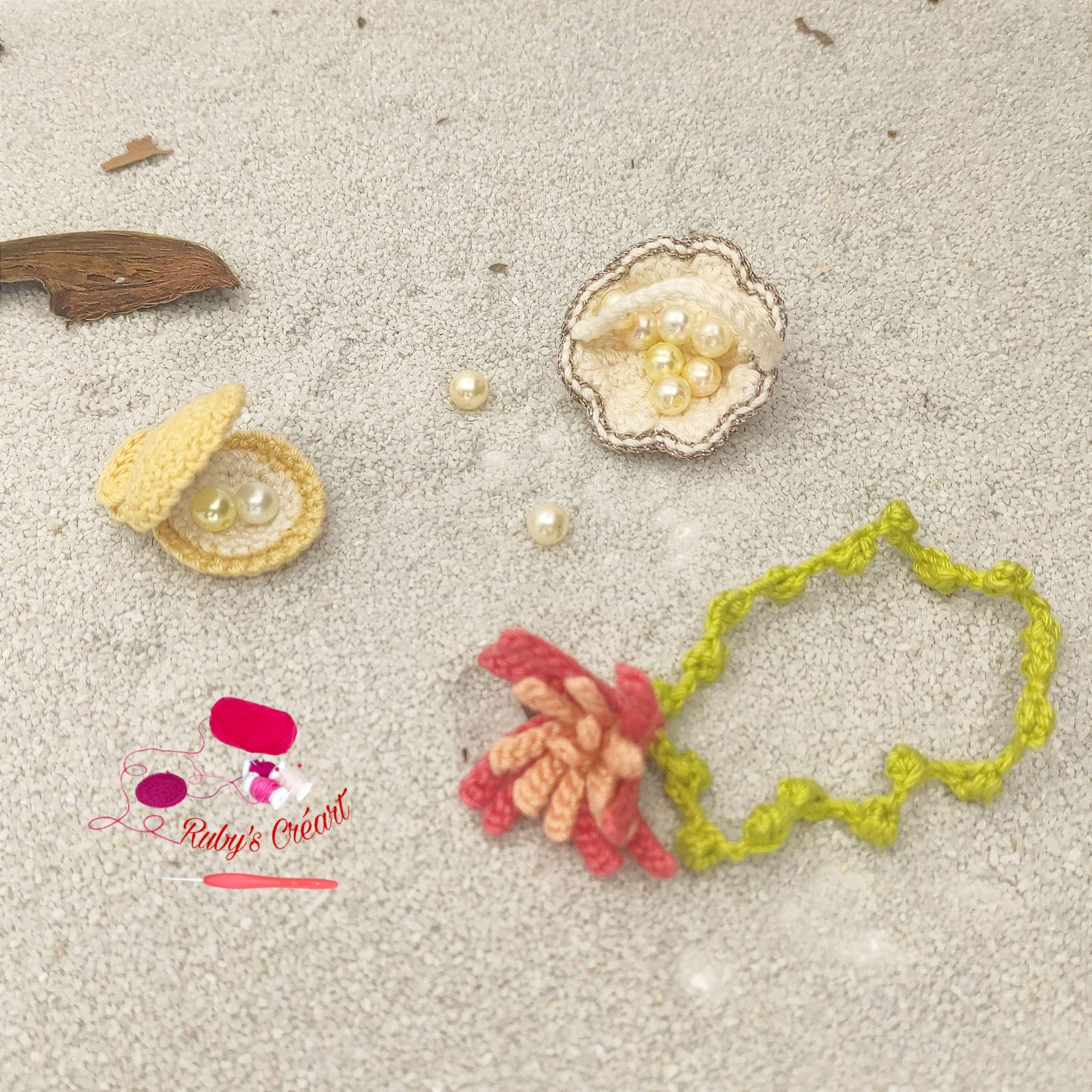 Couronne et accessoires de la tenue sirène