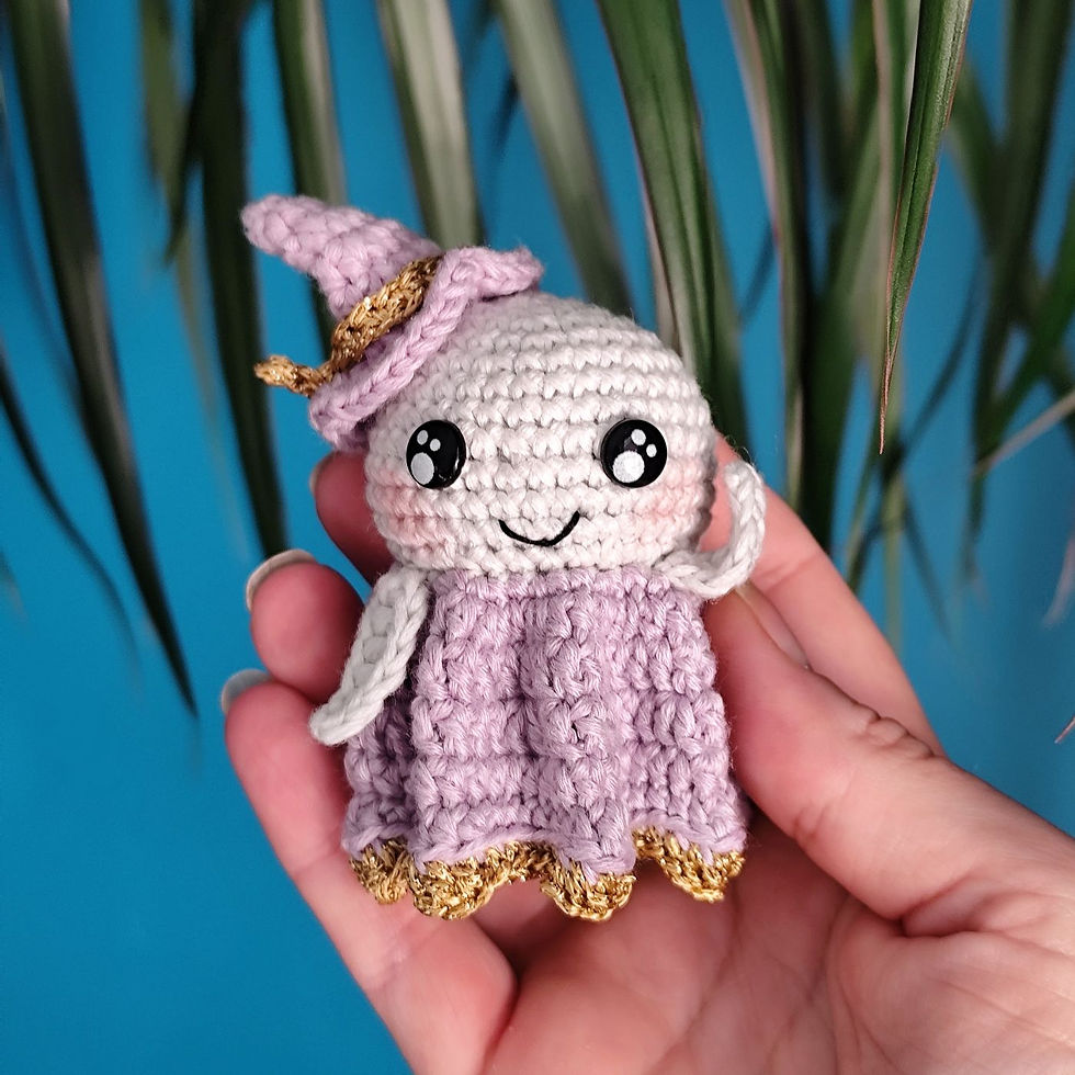 Miniature : Tutoriel au crochet le fantôme