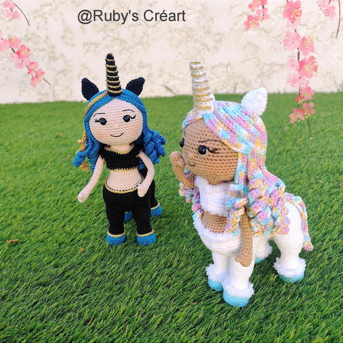 Tutoriel au crochet Euphésia la centauride licorne