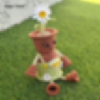 Tutoriel au crochet Pâquerette la jardinière