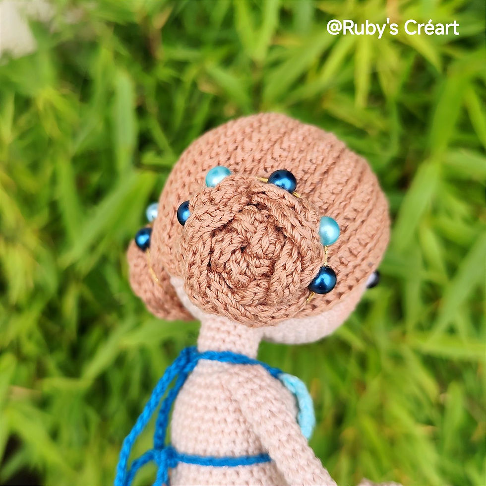 Miniature : Tutoriel au crochet Anax la poupée libellule