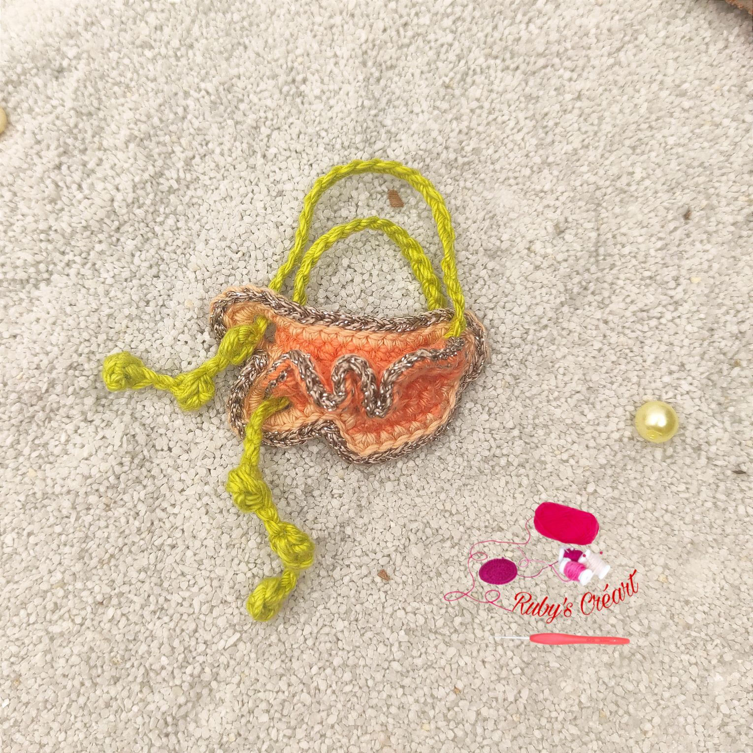 Haut de la tenue sirène