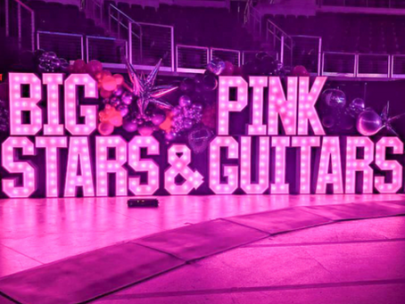 marquee letter rentals at corporate events for breast cancer awareness event