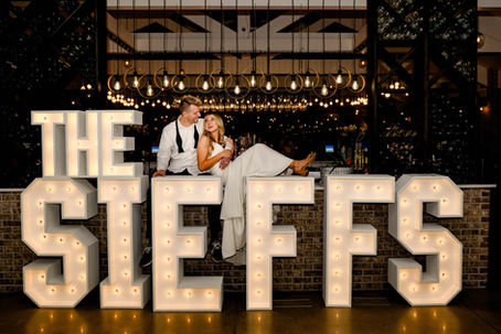 From Trendy to Timeless: Light-Up Letters Are the Wedding Statement You'll Cherish Forever