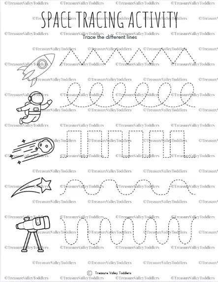 Thumbnail: Planet Tracing Activity – Fun Space-Themed Printable for Preschoolers!