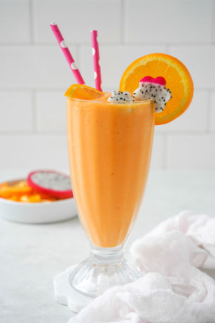 Healthy Orange Julius (Dairy Free and Naturally Sweetened)