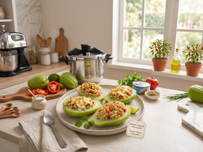 Chayotes Rellenos de Atún y Verduras: Una Cena Saludable, Light y Deliciosa
