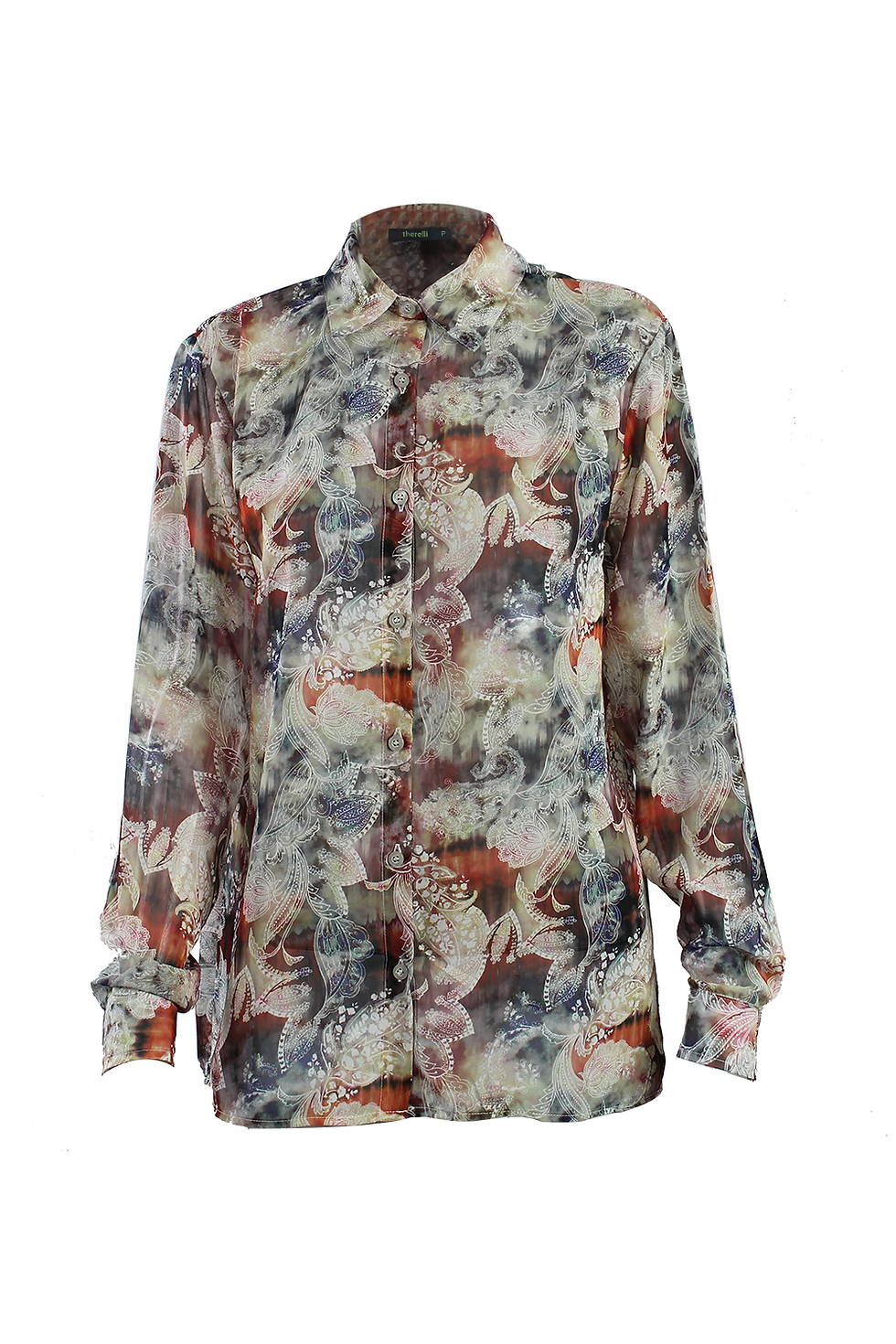 Miniatura: Blusa estampada therelli-moda: Casual e elegante
