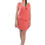 Miniatura: Vestido casual coral, curto, therelli-moda