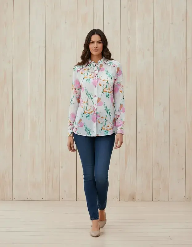 Miniatura: Camicia Bata da donna
