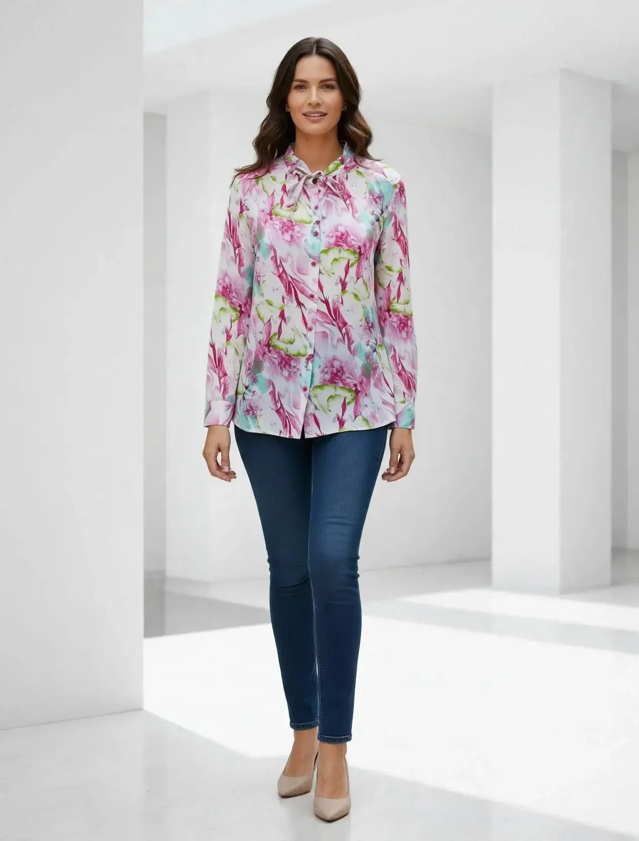 Camisa Bata Feminina