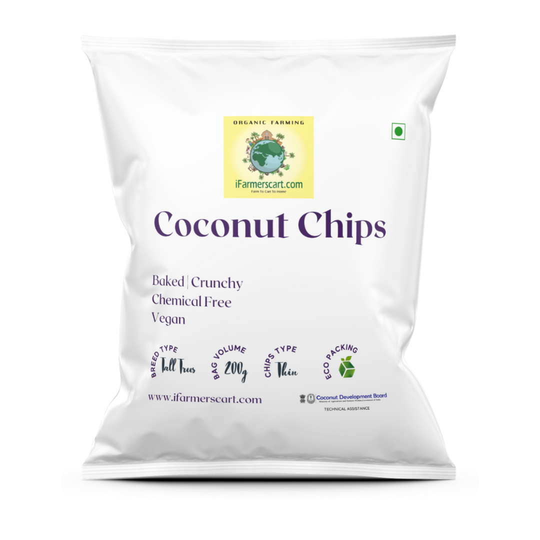 iFarmerscart's Coconut Chips - The Perfect Snack - 200g