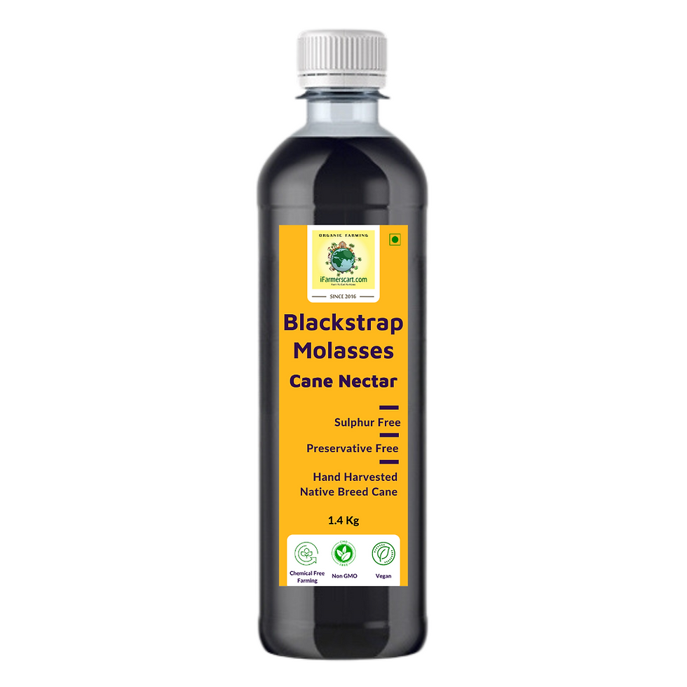 Thumbnail: iFarmerscart Pure Sugarcane Blackstrap Molasses | Rich, Nutrient-Dense Sweetener
