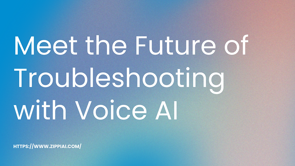 Header image for article: Meet the Future of Troubleshooting with Voice AI