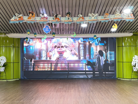 Stasiun Gambir Tampil Lebih Hidup dengan Sentuhan 3D! PiX Creative Mindworks Hadirkan Keajaiban Visual yang Memukau!