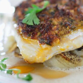 Recette : Lieu noir en croûte de noisettes