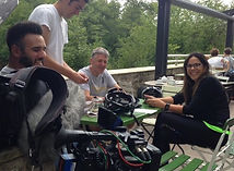 BBC Escape to the Country filming Green Cafe Ludlow