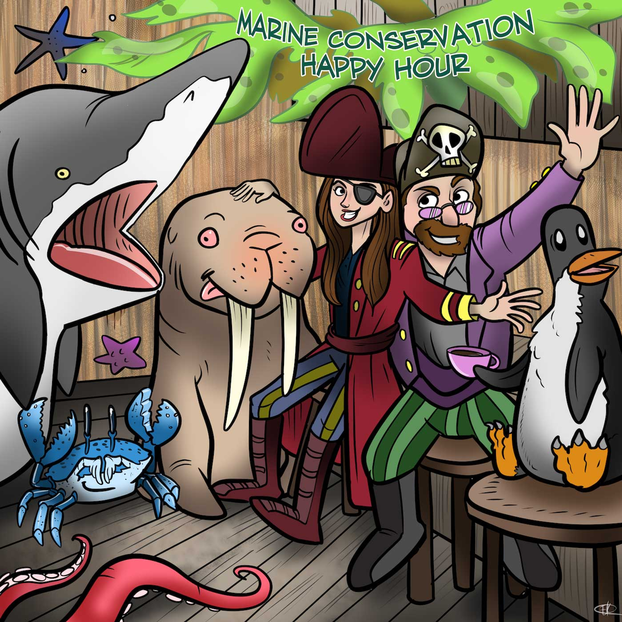Marine Conservation Happy Hour Podcast | Absolutely Smashing