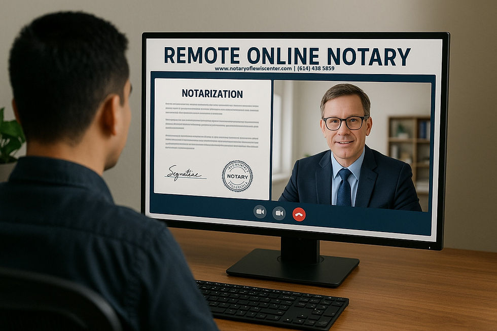 Online Notarization