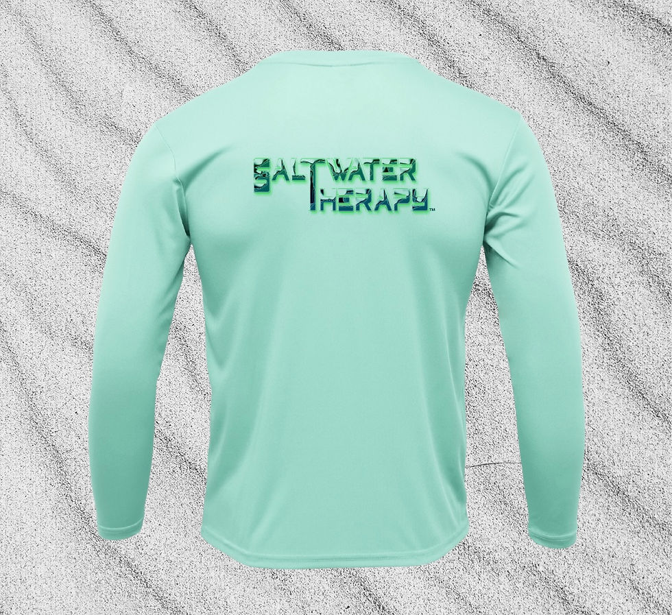 Saltwater Therapy Neon Chrome Long Sleeve