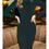 Thumbnail: Urban Touch Sparkle Long Sleeve Bodycon Midi Dress
