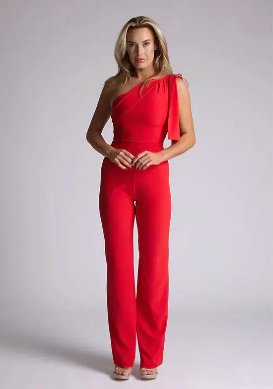 Vesper Red Gracie Jumpsuit