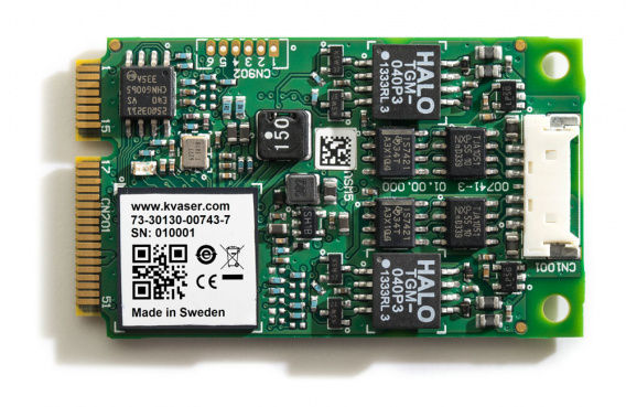 Thumbnail: Kvaser Mini PCI Express 2xHS