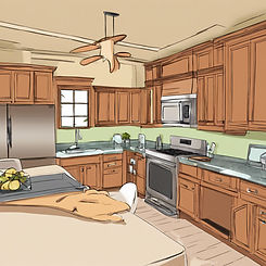 design and proposal peole talking about remodeling kitchen.jpg