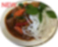 NEW.#N12- Stew Beefless flat noodle