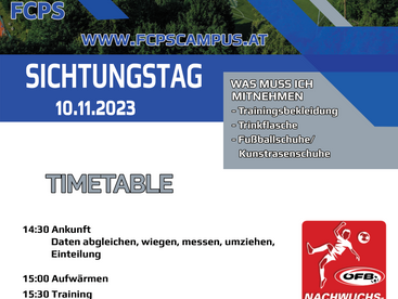2. Sichtungstraining-Ablauf