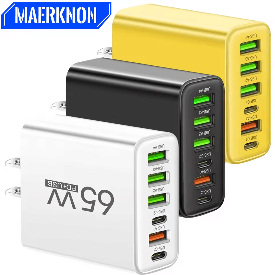 Cargador 65W Multi-Puerto: Mi Experiencia Real Después de 2 Semanas