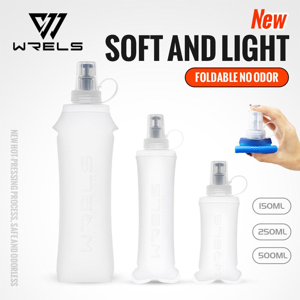 Botella plegable WRELS: ¿vale €3.39 para senderismo?