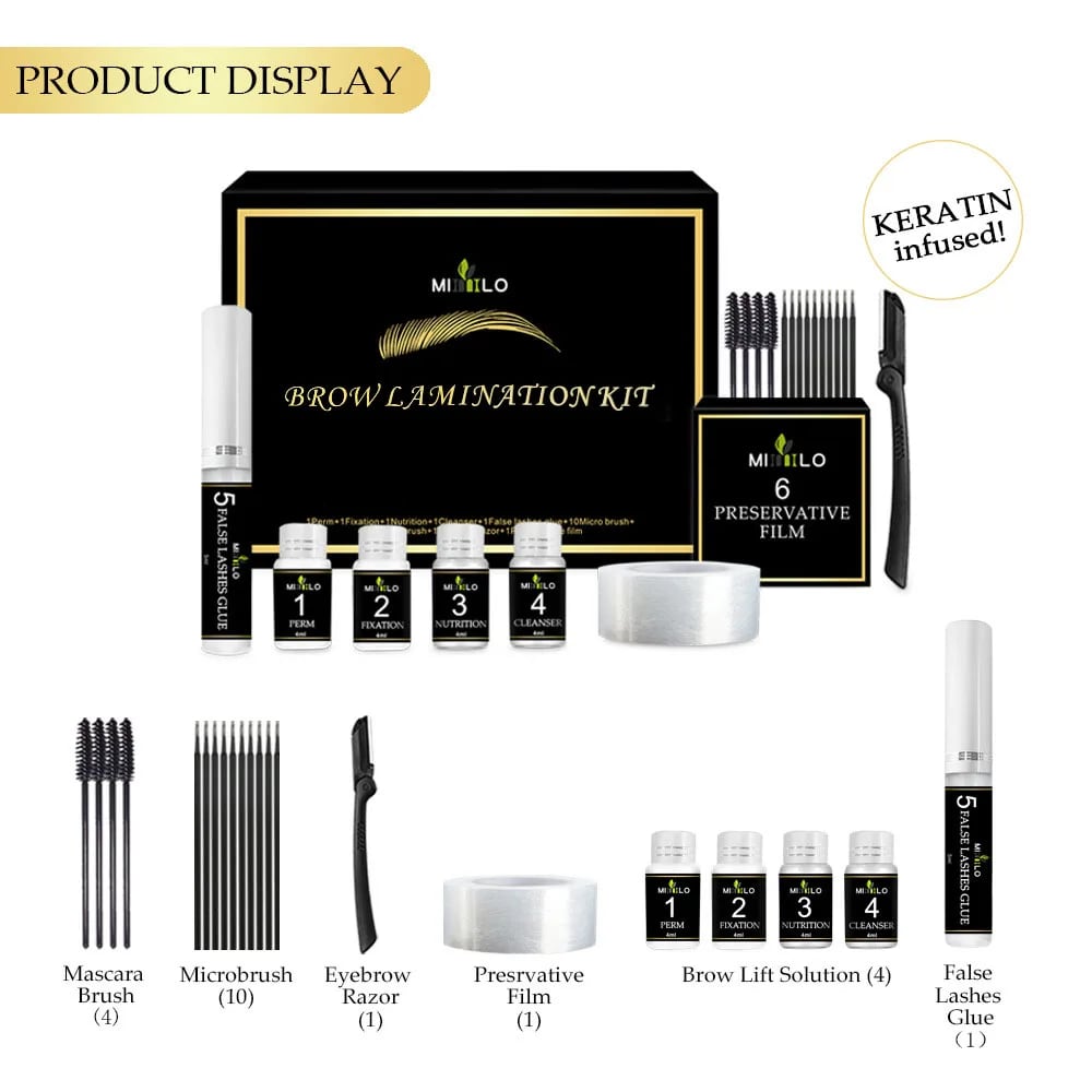 Kit de lifting de cejas y pestanas por menos de 8 euros