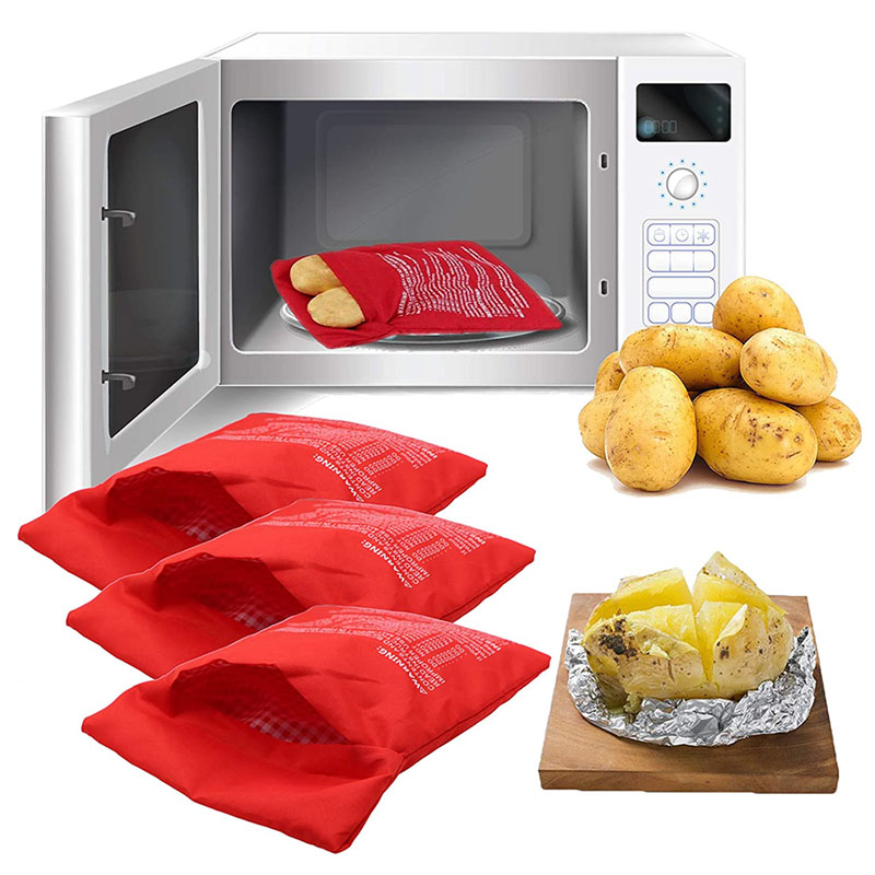 Bolsa para Papas al Microondas: Papas Perfectas en 4 Minutos