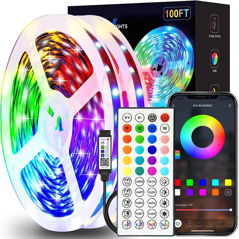 Tira LED RGB con app por menos de €3: ¿Vale la pena?