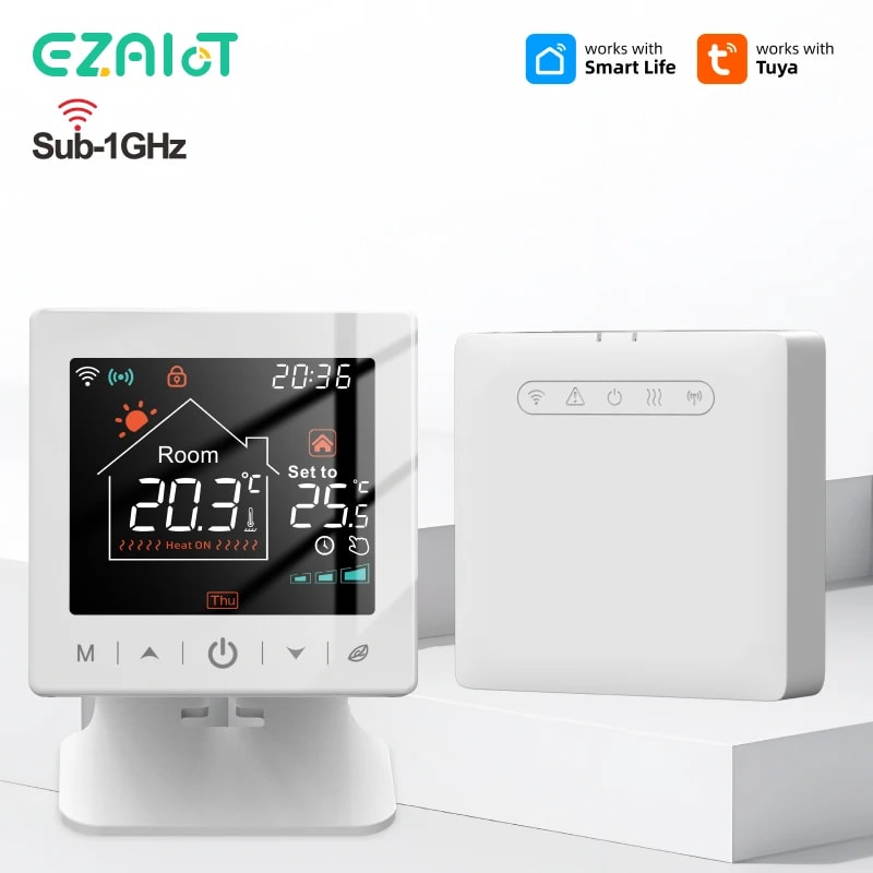 Termostato WiFi Tuya por €48: ¿Vale la pena para caldera de gas?