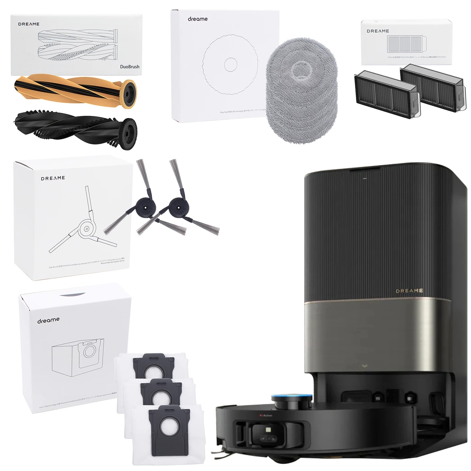 Kit de accesorios originales para Dreame X50 Ultra por menos de €7