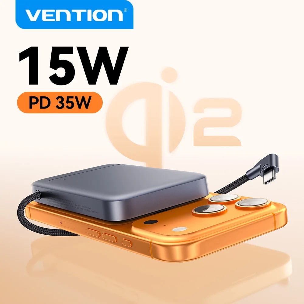 Vention Qi2 powerbank magnético: qué obtienes realmente