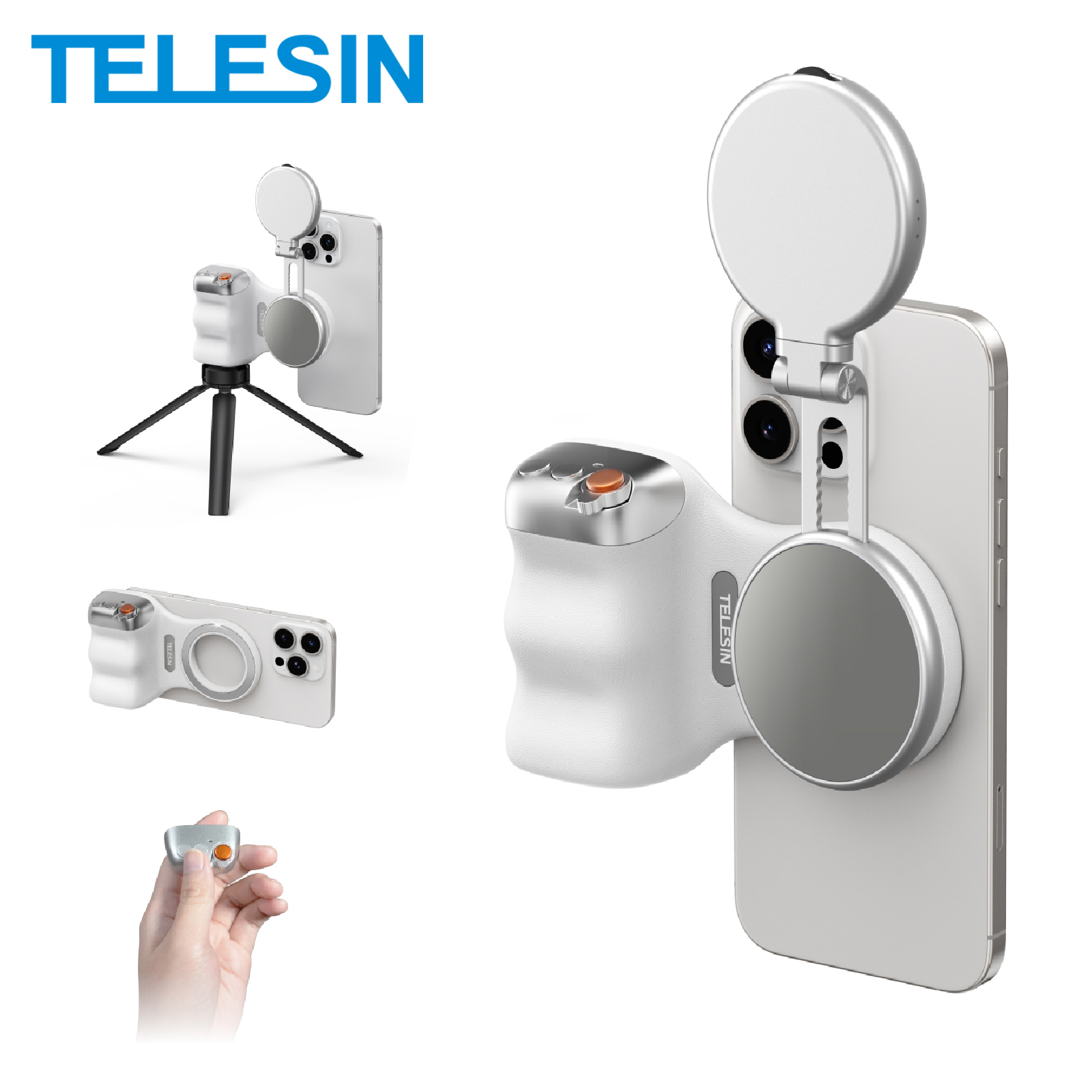 TELESIN Grip Magnético: ¿Vale €19 para mejorar tus fotos?