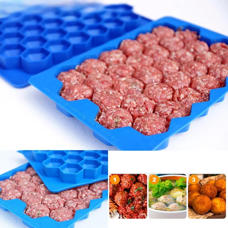 Molde de silicona para 37 albóndigas: ¿vale €3.38?
