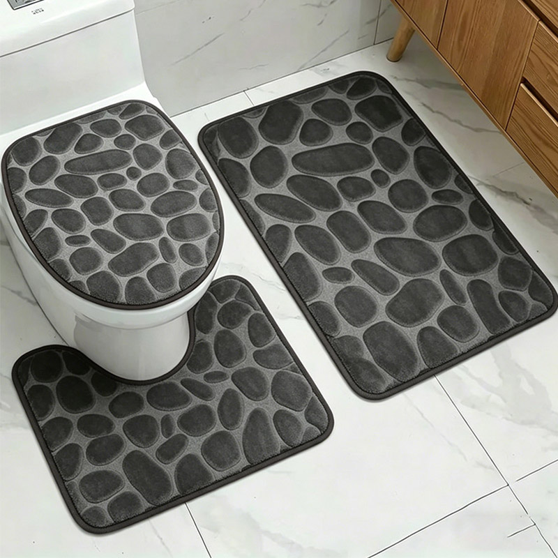 Set de 3 alfombras para baño por menos de €9 — ¿Vale la pena?