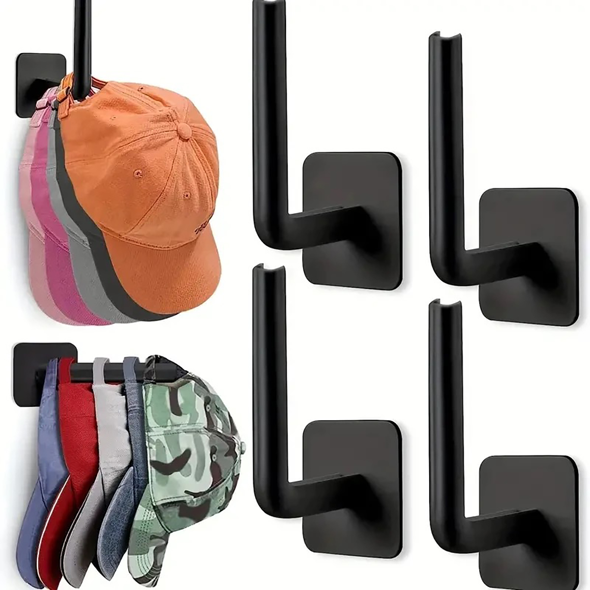 Ganchos para gorras sin taladro: ¿valen €1.83?