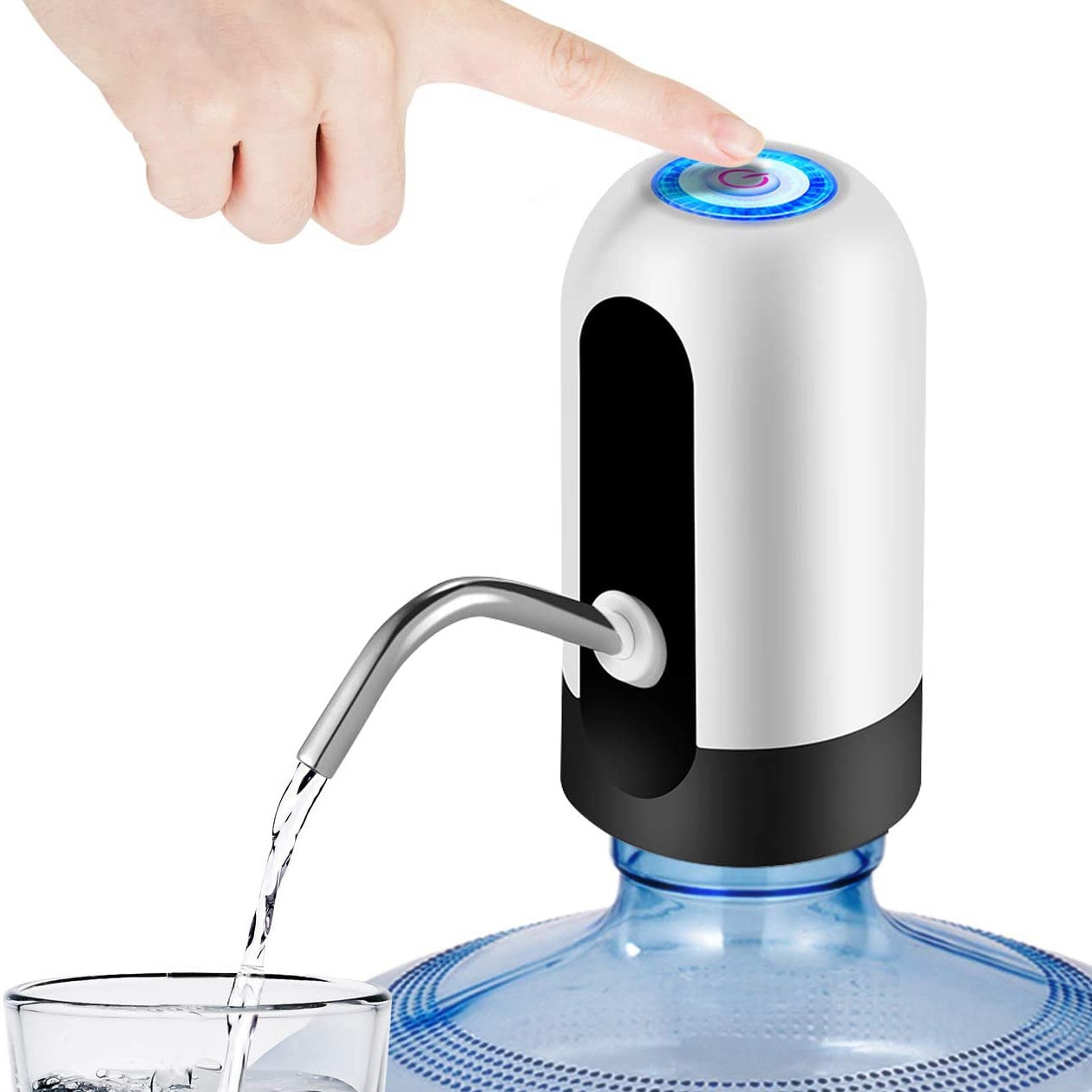 Dispensador USB que Convierte Cualquier Galón en Fuente Automática