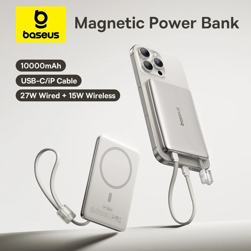 Power Bank Magnético 10,000mAh: ¿Vale la pena a este precio?
