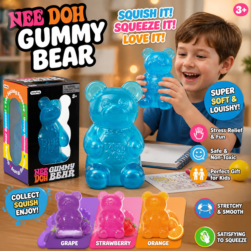El osito squishy que no sabía que necesitaba en mi escritorio
