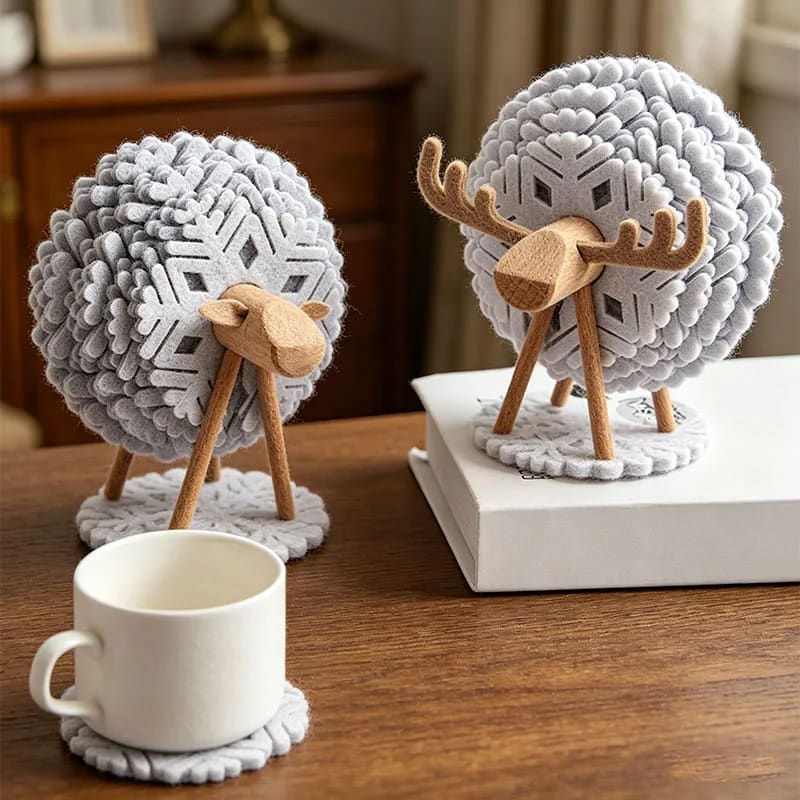 Posavasos con forma de oveja: decoración y función por €4