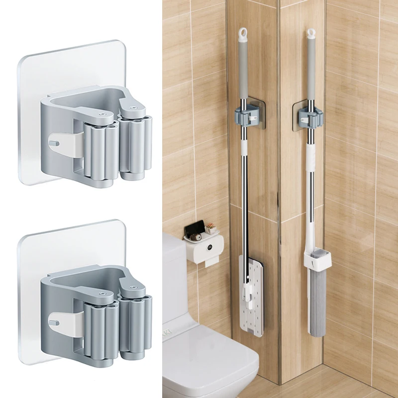 Soporte de Pared Sin Taladrar que Resuelve el Caos del Baño por €2.96
