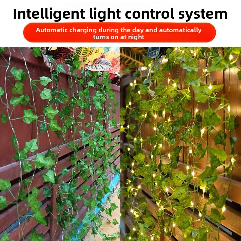 Luces decorativas con hojas verdes por €1.41: ¿valen la pena?